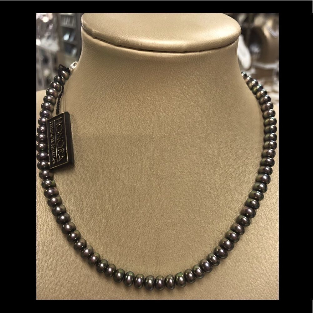 Honora Pearl Necklace Sterling Silver 925